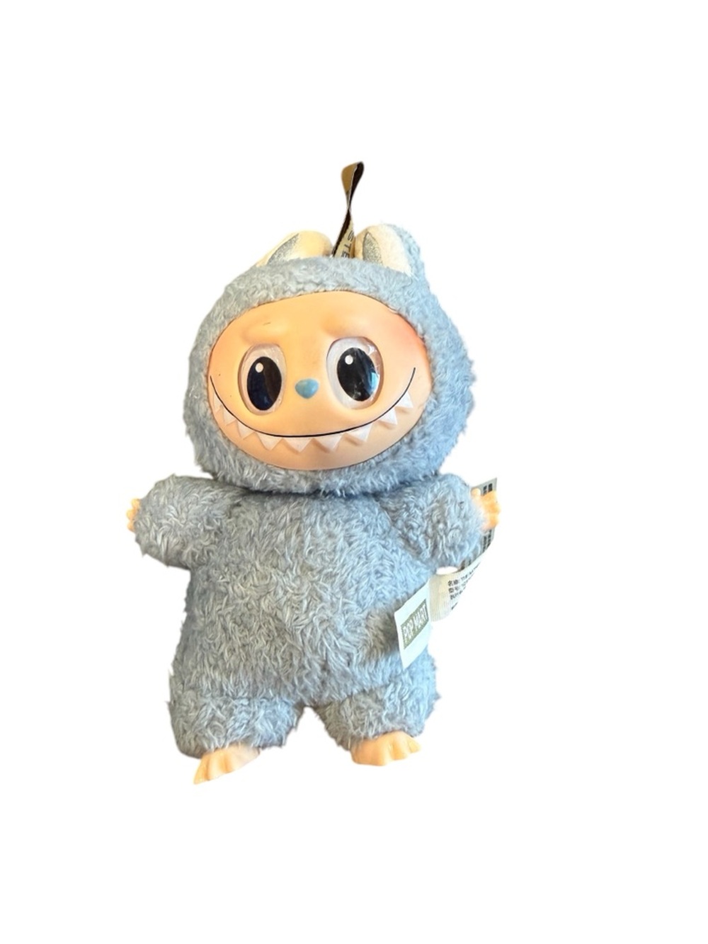 Cute Blue Monster Plush Toy - Soft Fuzzy Stuffed Animal